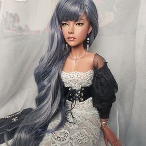 1/3 bjd Custom Made Dark Skin Doll dressed  full set